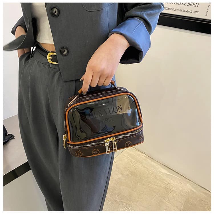 Túi Đựng Mỹ Phẩm, Đồ trang điểm du lịch chống thấm nước LOUS-VUON - Hàng Loại 1