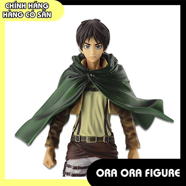 VIDEO   Mô hình Eren Yeager Figure chính hãng Nhật - Attack on Titan