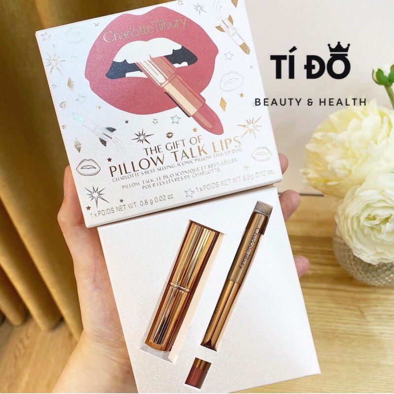 CHARLOTTE TILBURY - Set 2 Son The Gift Of Pillow Talk Lips