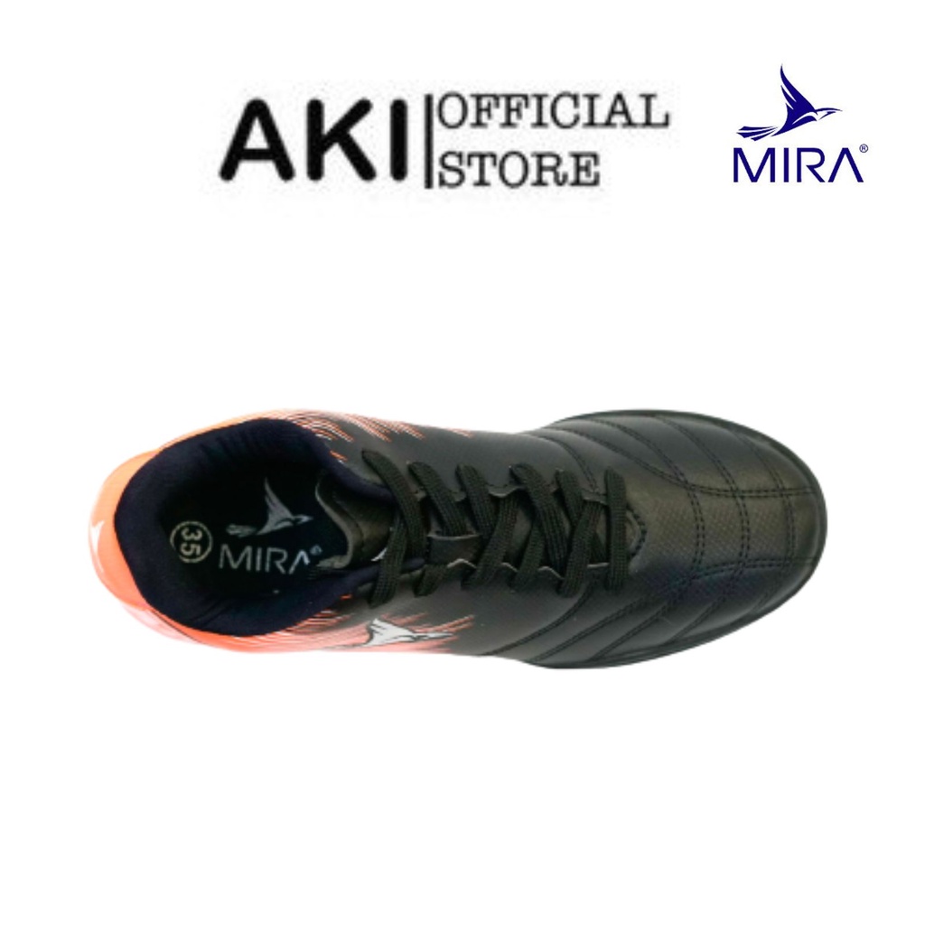 Giày Đá Bóng Trẻ Em Mira Pro Kid Đen Thể Thao Chính Hãng, Giày Đá Banh Cỏ Nhân Tạo Giá Rẻ Mềm Đẹp - Pk005