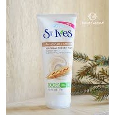 Tẩy Tế Bào Chết Và Mặt Nạ St.Ives Lúa Mạch 170g