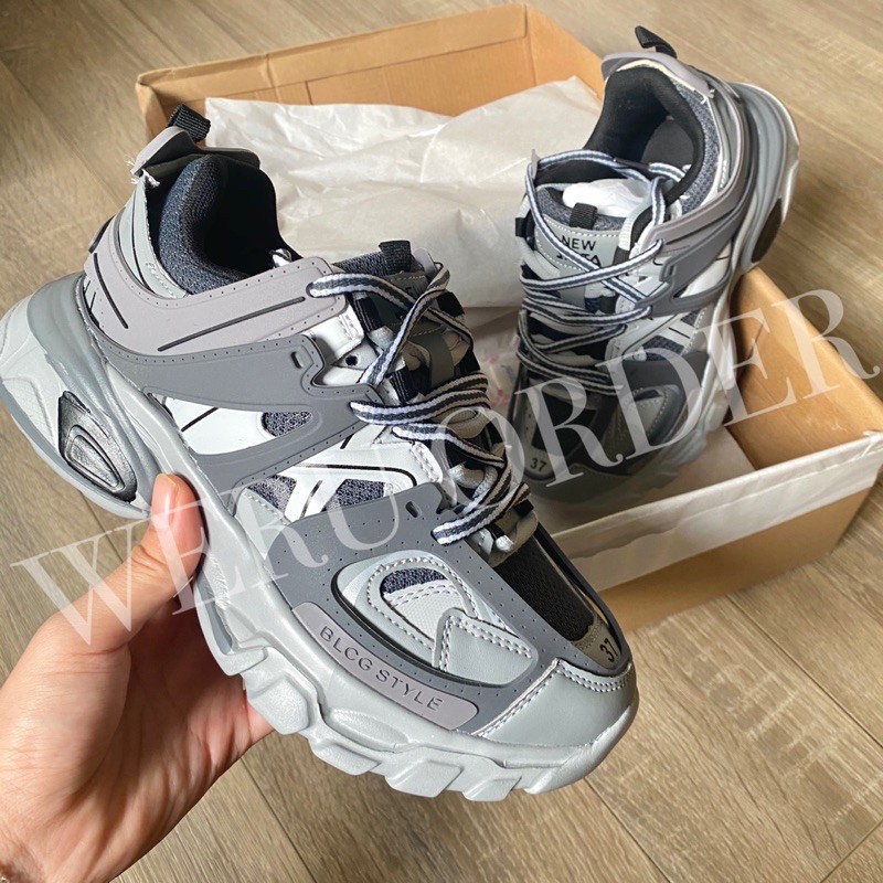 Giày sneakers buộc dây dành cho nam nư dáng BLCG Style