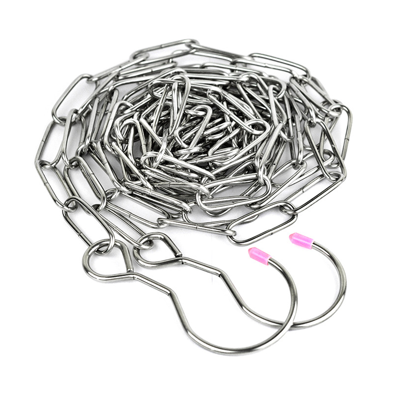 Móc treo quần áo đa năng nhiều lỗ bằng thép không gỉ