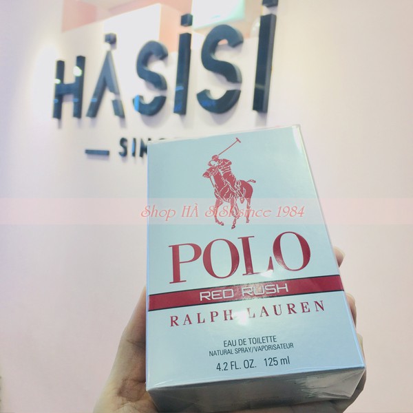 Nước Hoa Nam RALPH LAUREN - Polo Red Rush EDT 125ml