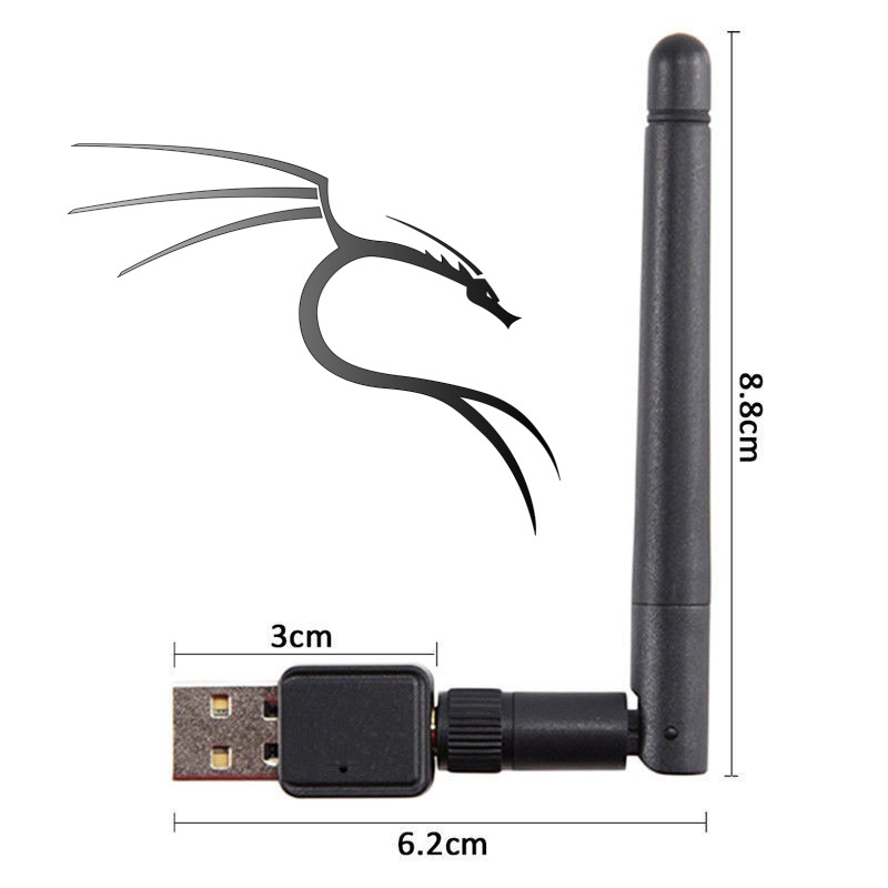 USB WiFi với antenna rời hỗ trợ Aircrack-ng Kali Linux | BigBuy360 - bigbuy360.vn