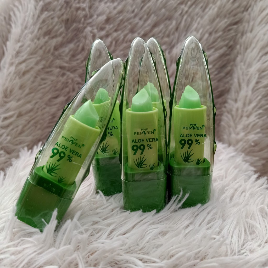 SON DƯỠNG MÔI NHA ĐAM ALOE VERA 99% [CHÍNH HÃNG]