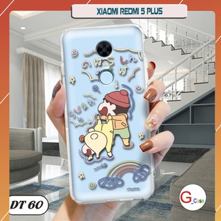 Ốp lưng dẻo trong in hình cho Xiaomi Redmi 5 Plus