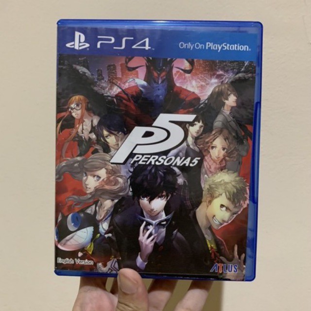 Băng Cát Xét Persona 5 Ps4 Region 3 Asia Playstation Ps 4 Persona5 P5 Ps5 Royal Reg R3 Reg3 Jrpg