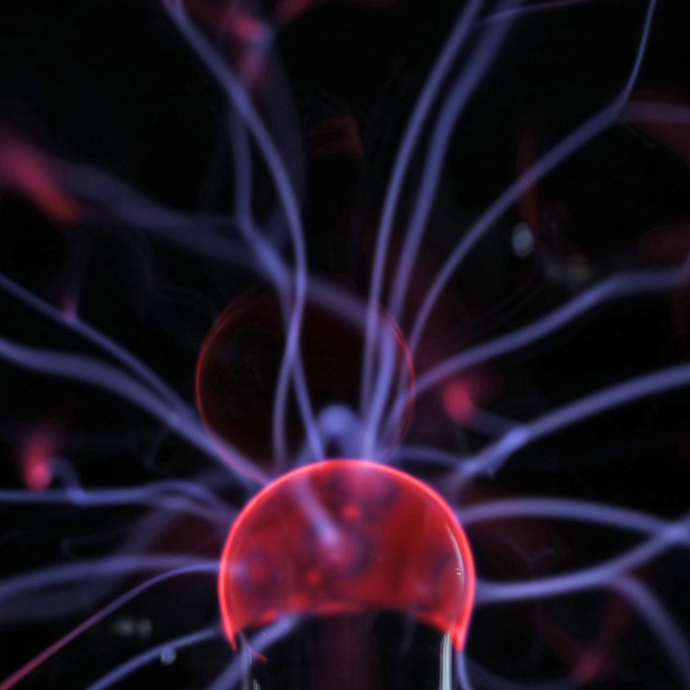 Đèn Ngủ USB Thay Đổi Màu Sắc Hình Quả Cầu Plasma Lãng Mạn