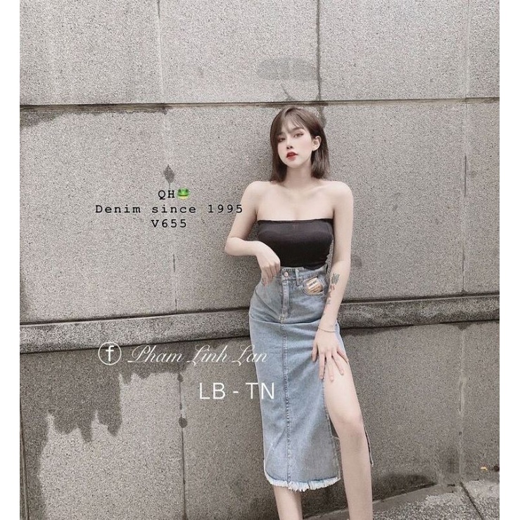 VÁY JEAN XẺ DÀI | BigBuy360 - bigbuy360.vn