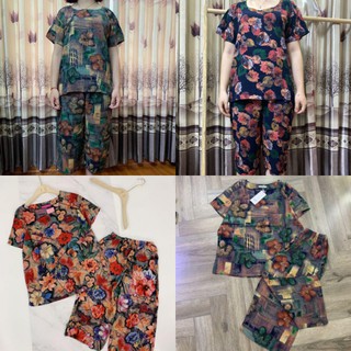 Quần áo trung niên 💥HÀNG CAO CẤP💥 Bộ lanh nhung 3D cao cấp, lanh trung niên