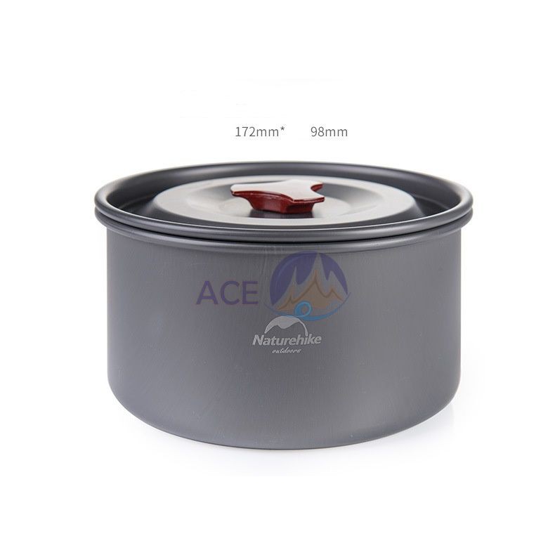 Bộ nồi nấu ăn gọn nhẹ 3 in1 NatureHike NH15T203-G