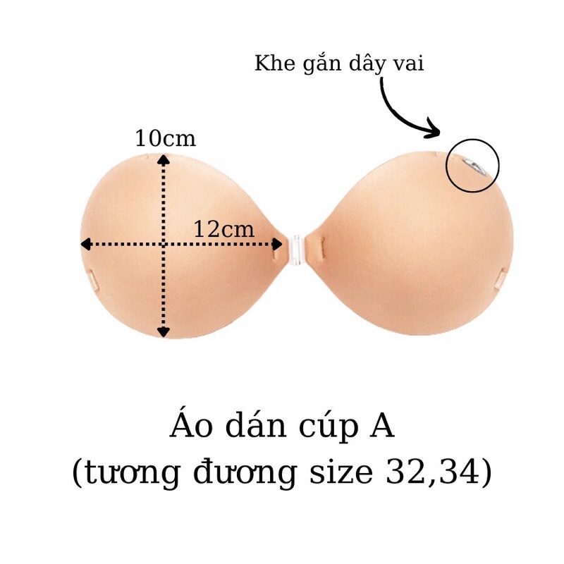 Áo dán ngực đệm dày 5cm nâng ngực  - PK04