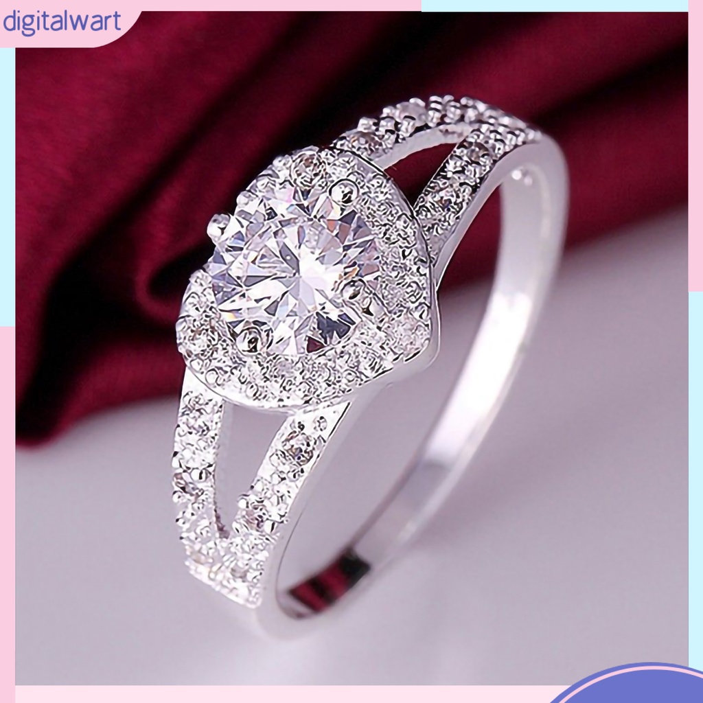 Nhẫn kim cương phong cách sang trọng cho nữ