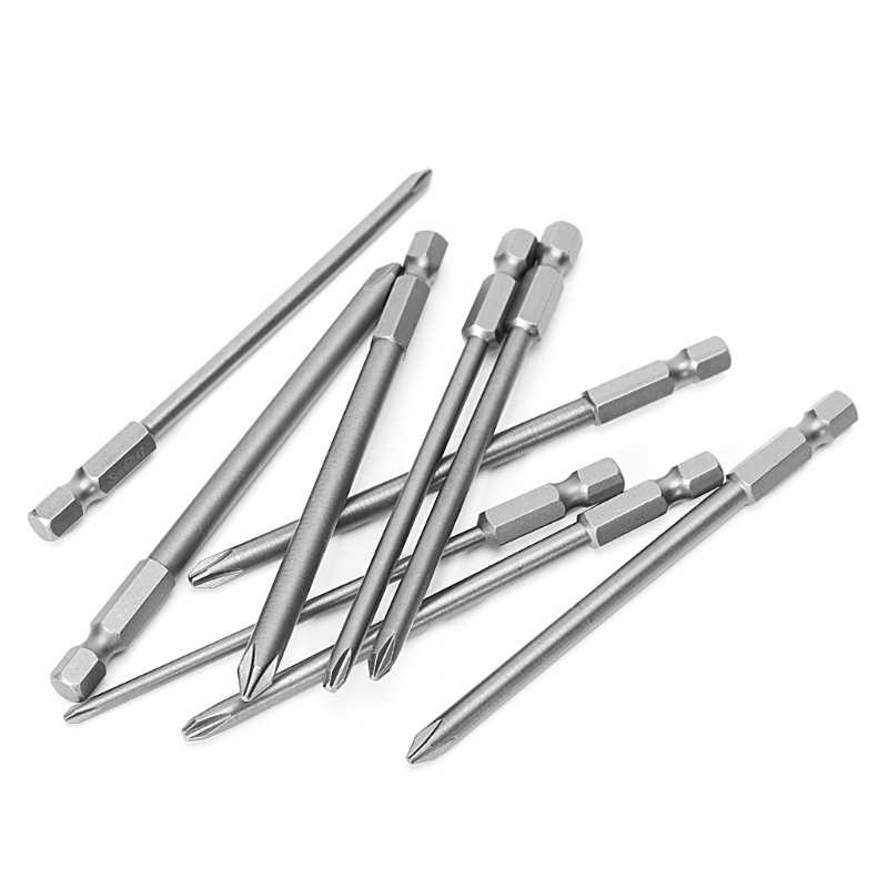 Bộ 9 Ốc Vít Lục Giác 1 / 4 '' 100mm S2 PH1 PH2 Chuyên Dụng