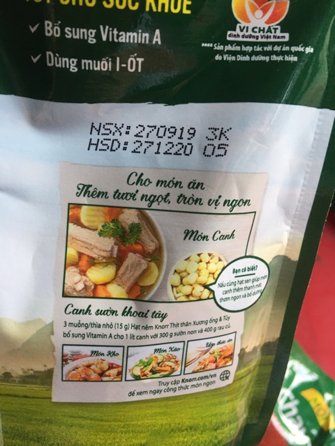 HẠT NÊM KNORR 170G