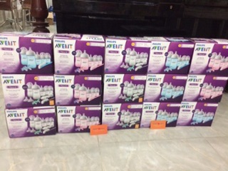 Bình Sữa AVENT Natural 125ml - 260ml (Gift Set 5 bình)