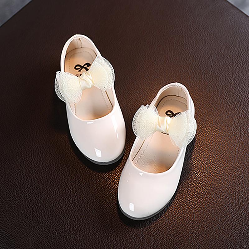 Giày Búp Bê Phối Nơ Xinh Xắn Dành Cho Bé Gái