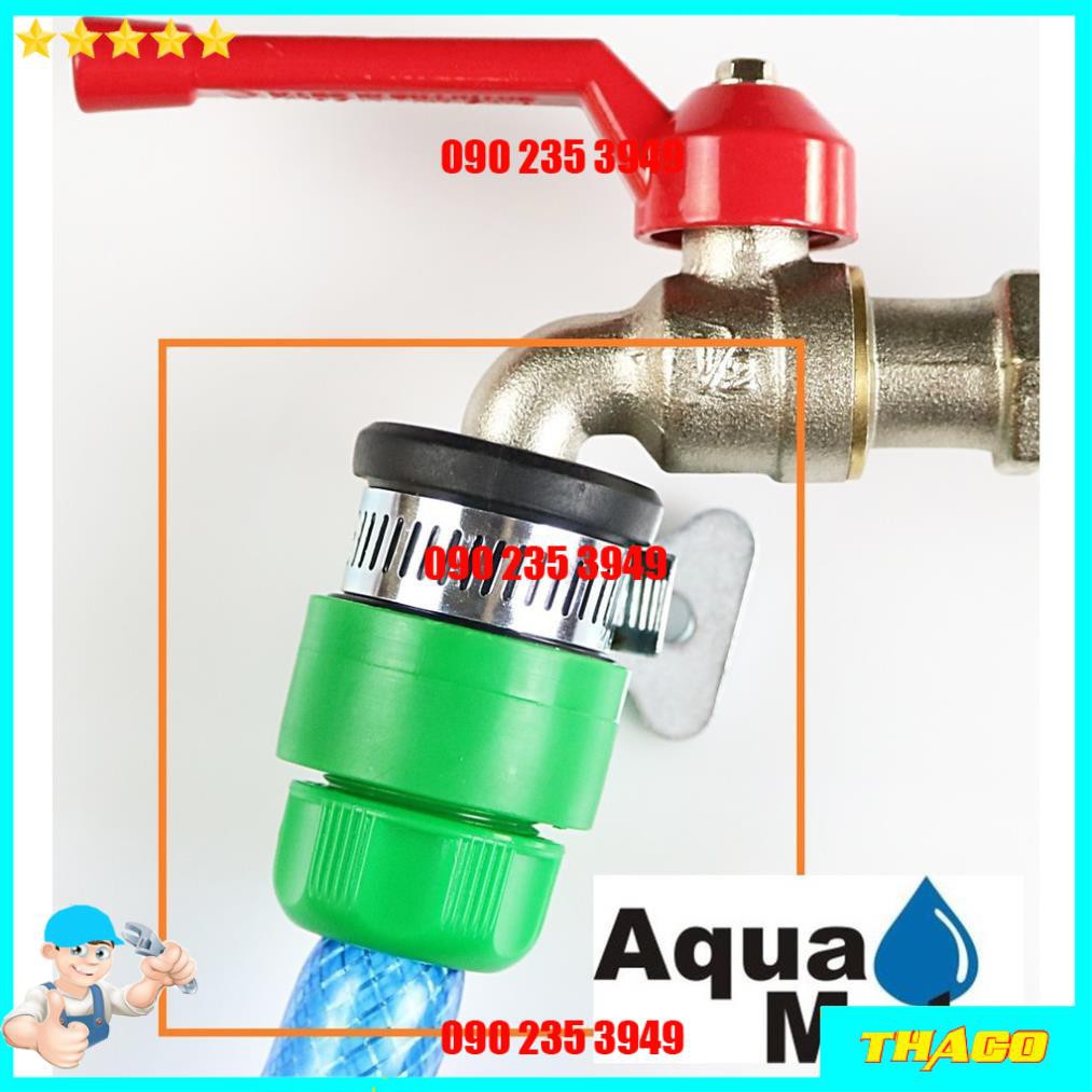 Khớp nối cổ dê vòi và ống nước mềm 16mm AQUAMATE W-3360 Đsg