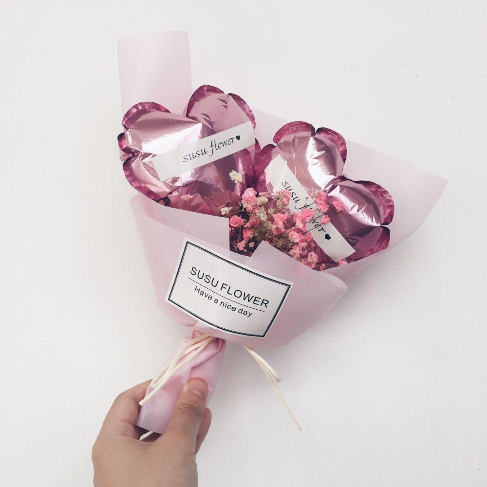 Bong Bóng Hình Ngôi Sao / Trái Tim 5 INCH Trang Trí Tiệc Cưới