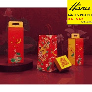 Hộp đựng 4 bánh trung thu 150-250g Rước Đèn