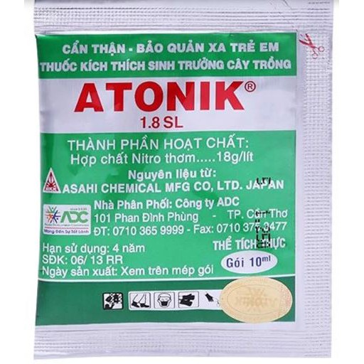 ATONIK - Thuốc kích thích sinh trưởng cây trồng và hoa kiểng