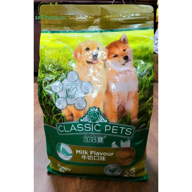 Hạt Classic Pets Cho Chó Con Gói 2kg
