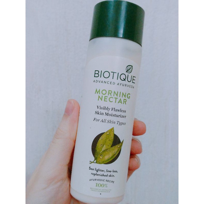 Sữa dưỡng mật hoa - Biotique Morning Nectar Visibly Flawless Skin Moisturizer