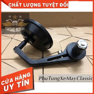 [HOT] GƯƠNG GÙ XE MÁY ĐỘ CLASSIC - Gương gù tròn mặt kính xanh, chất liệu nhôm cnc, kèm gù. Mặt kính xanh chống chói. -P