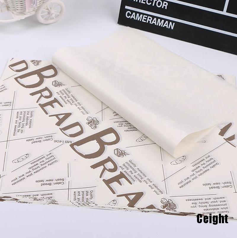 Set 100 Giấy Thấm Dầu Cho Bánh Hamburger Tiện Lợi Dễ Sử Dụng