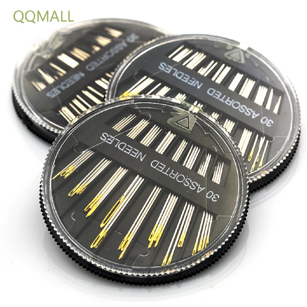 Bộ Kim Thêu 30 Cây Chất Liệu Thép Nhiều Kích Cỡ Dùng Làm Đủ Thủ Công Tiện Dụng