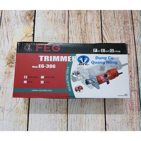 Máy soi gỗ 6 mm feg EG306 350W