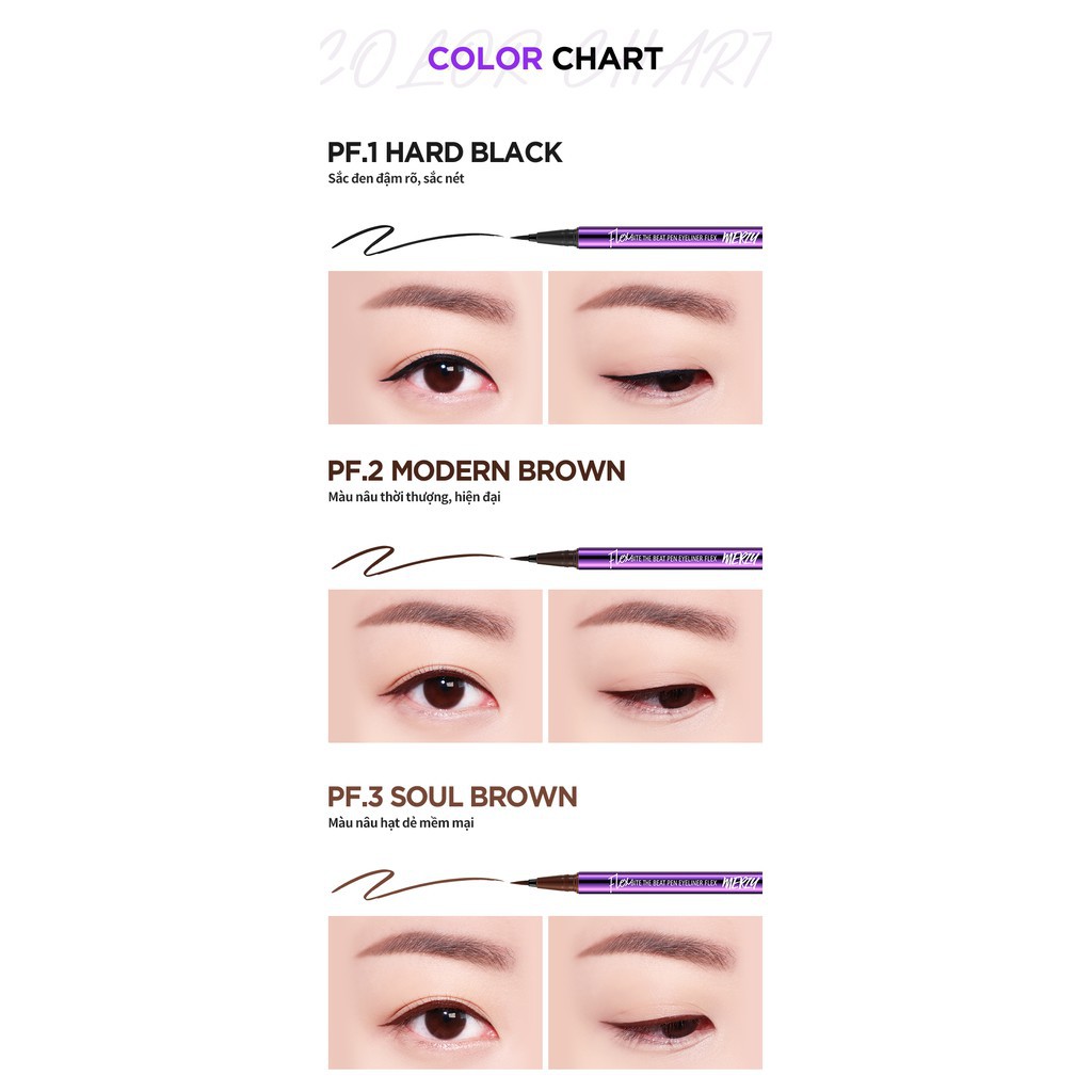 KẺ MẮT MERZY BITE THE BEAT PEN EYELINER FLEX | BigBuy360 - bigbuy360.vn