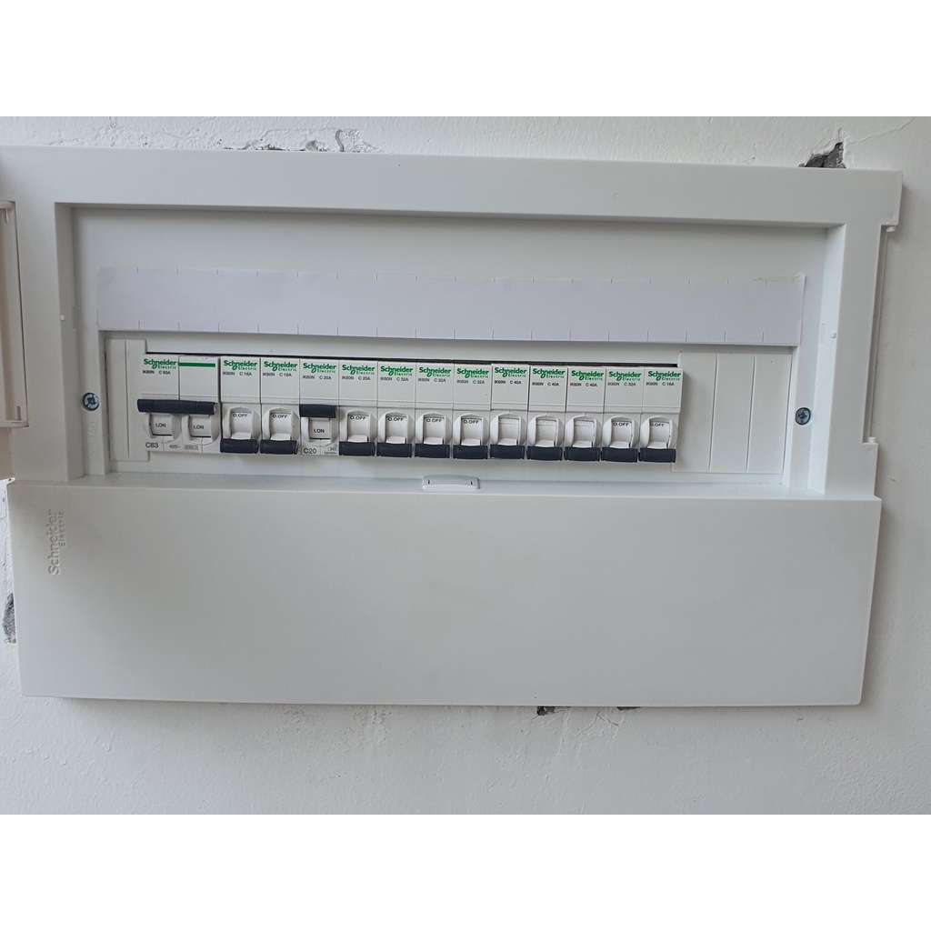 Tủ điện nhựa âm tường Mini Pragma 6 module MIP22106/MIP22106T