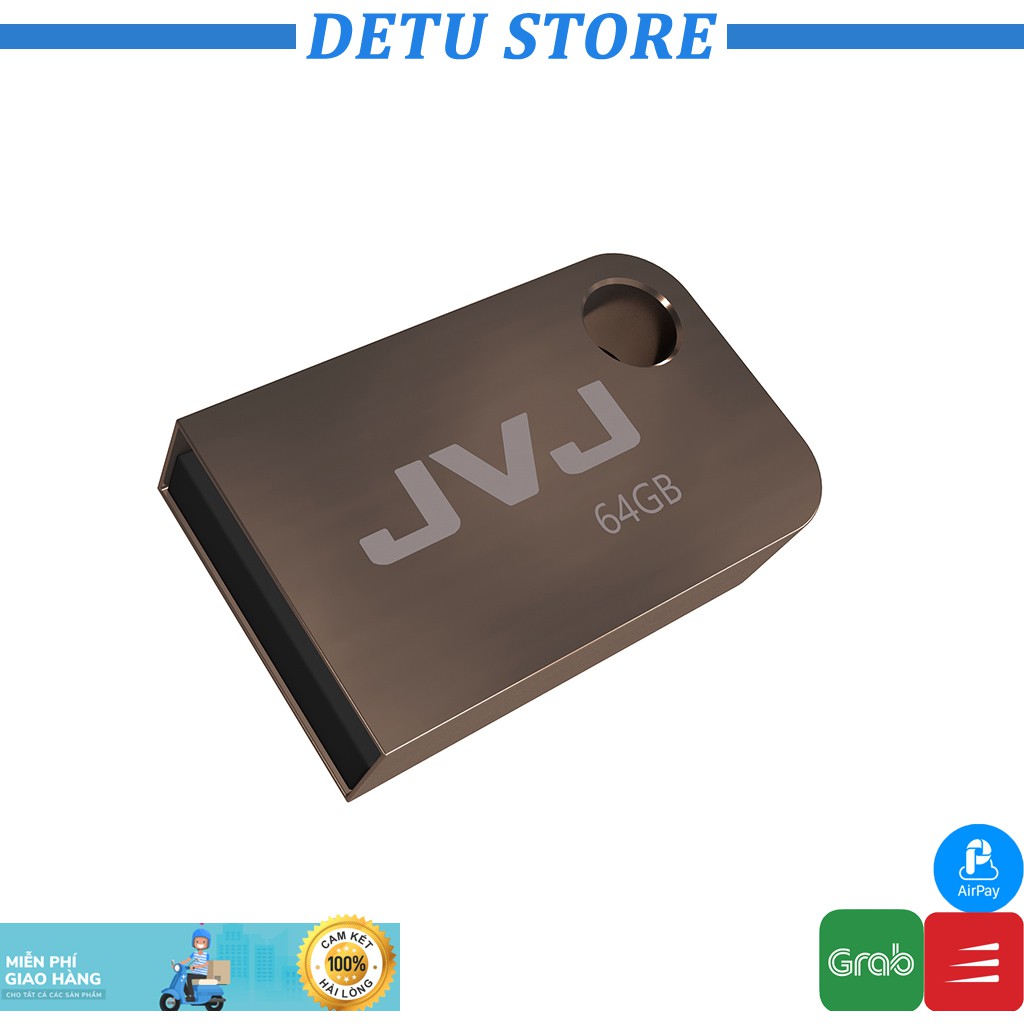 USB 32GB/64GB/16GB JVJ FLASH S2 siêu nhỏ- USB 2.0, tốc độ upto 100MB/s chống nước, bhành 2 năm