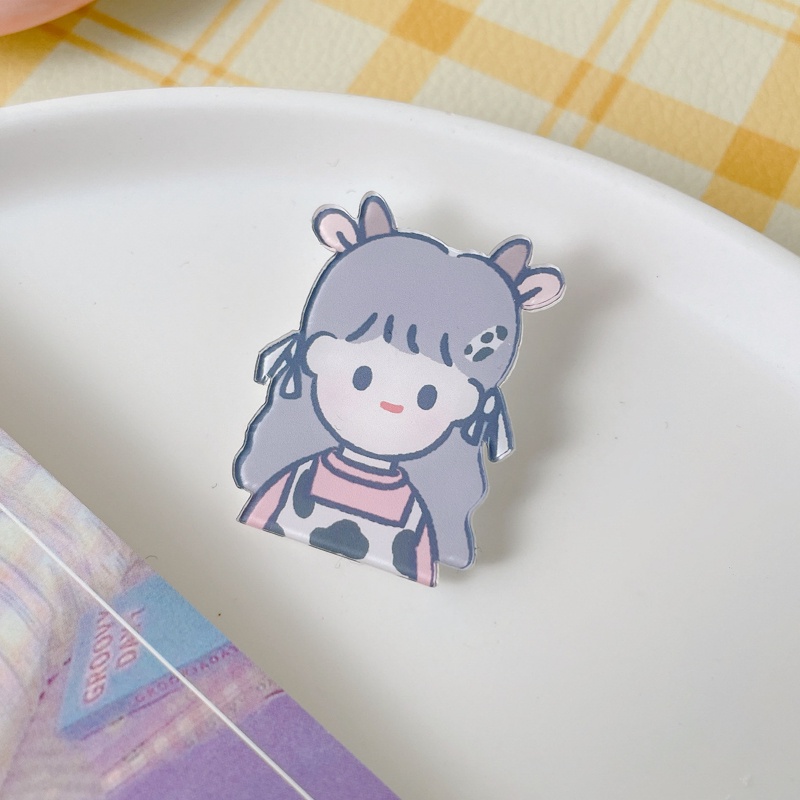 Huy Hiệu Cài Áo Hình Hoạt Hình Nhật Bản Dễ Thương 2022