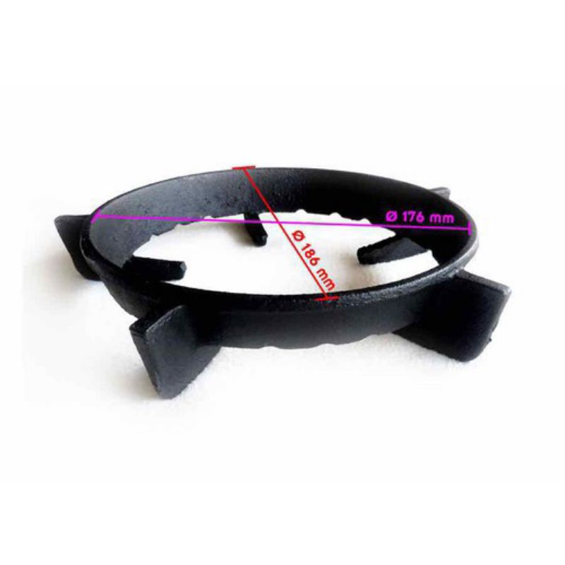 Kiềng gang chắn gió bếp gas dương kính