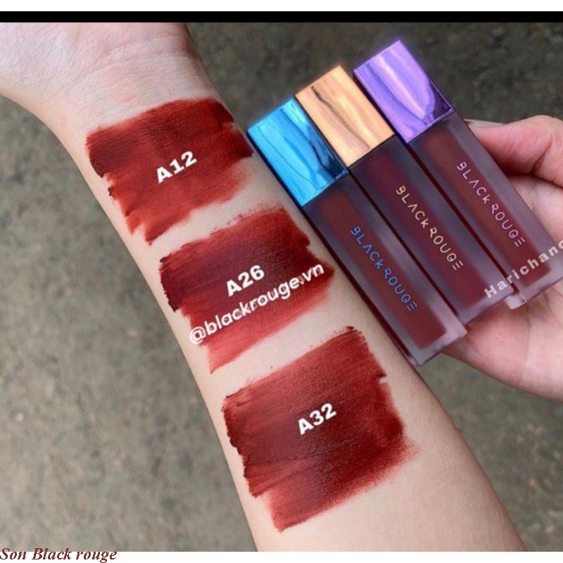 Son Black Rouge A12 A26 A32 A02 màu Đỏ Gạch/ son kem lỳ HOT TREND
