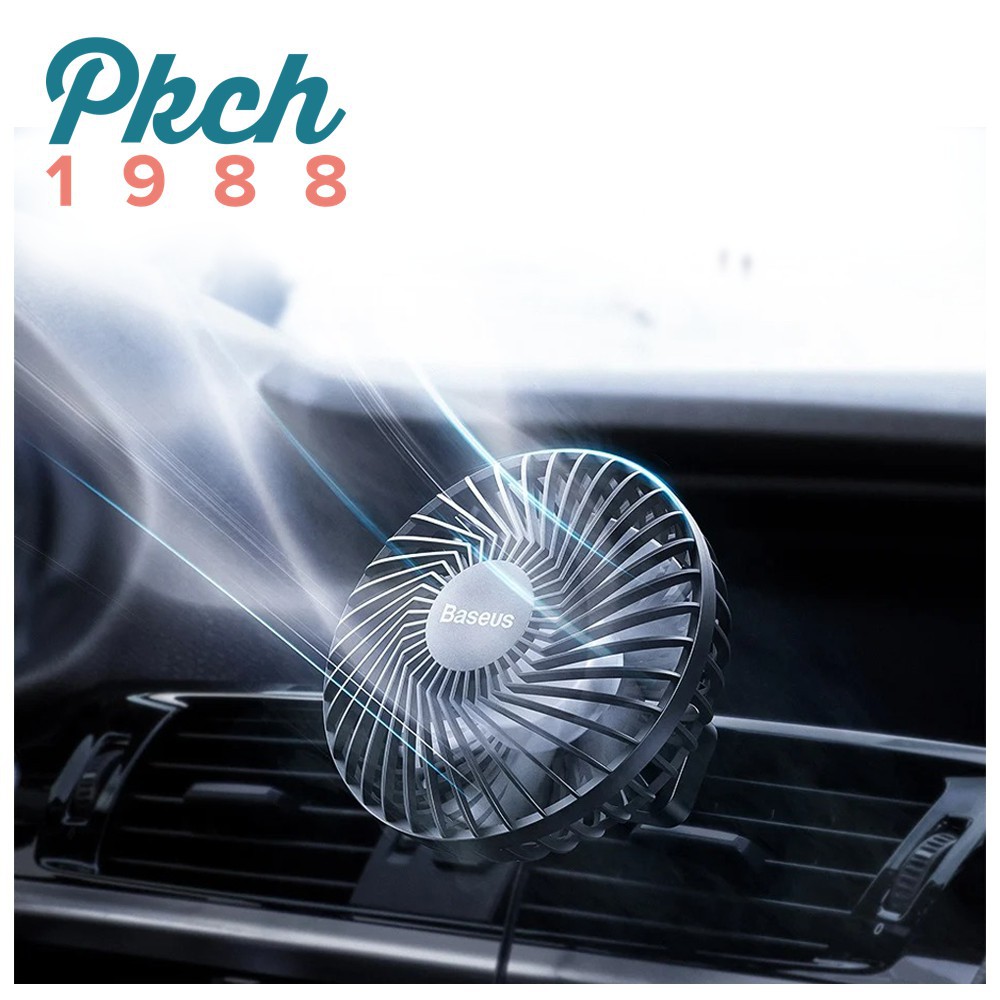 Quạt kẹp cửa gió xe ô tô Baseus | BigBuy360 - bigbuy360.vn