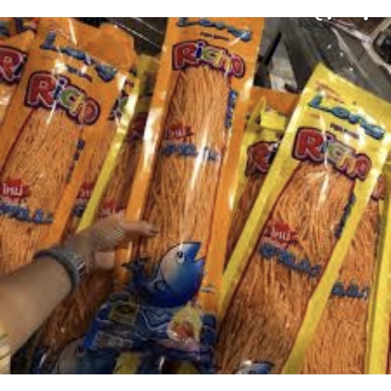 KHÔ CÁ SỢI THÁI LAN [GÓI BỰ CHÀ BÁ][HÀNG THÁI] KHÔ CÁ SẤY SỢI SUPER LONG FISH SNACK RICHO THAILAND