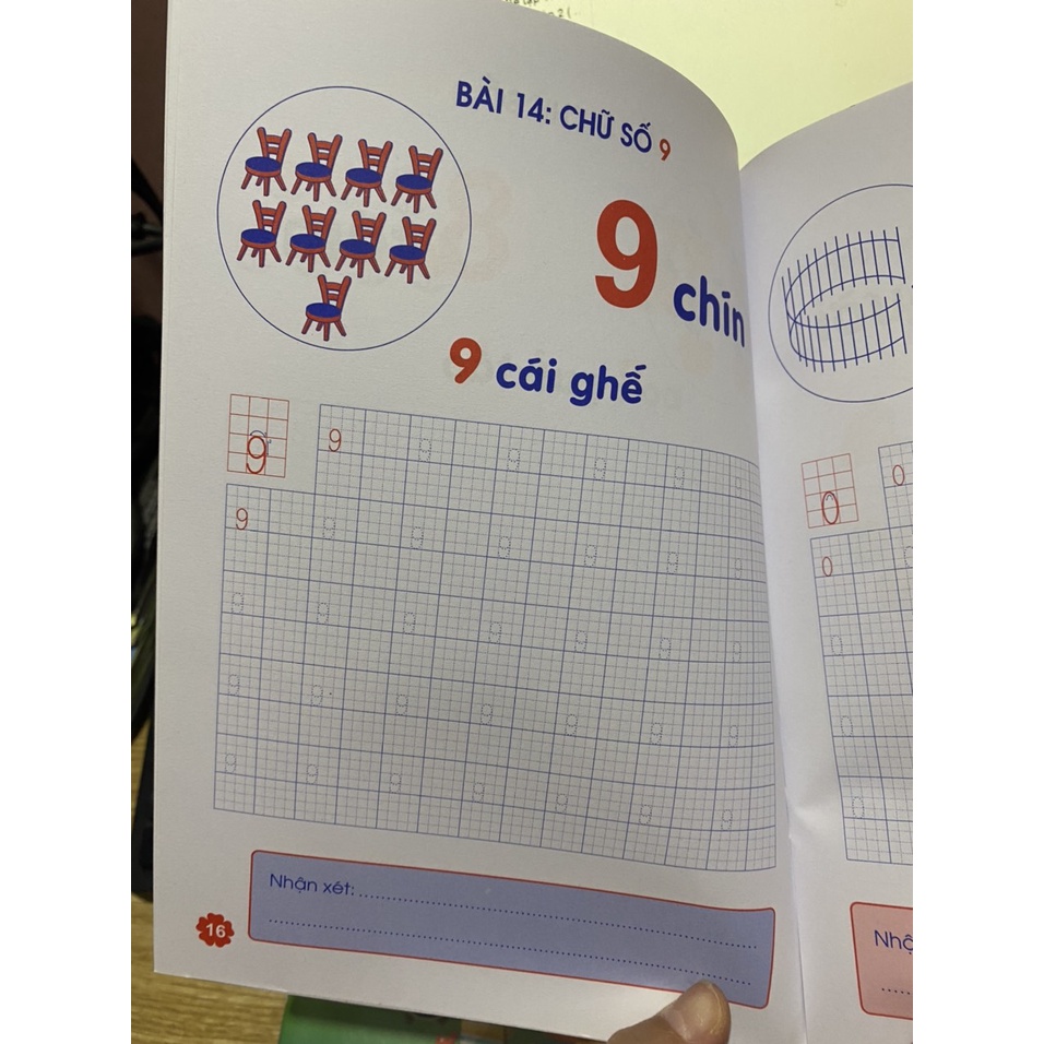 Sách - Bé tập tô chữ số dành cho trẻ mẫu giáo ( Đặng Thị Trà )
