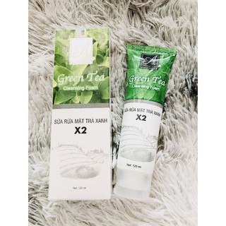 Sữa rửa mặt Trà Xanh X2 125ml, Sửa rửa mặt trà xanh green tea