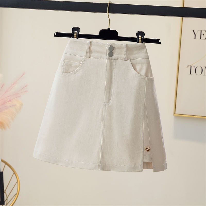 Chân Váy Chữ A Lưng Cao Thời Trang Mùa Thu Hàn Quốc 2022 Mới