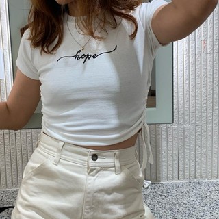 Áo Croptop Rút Dây