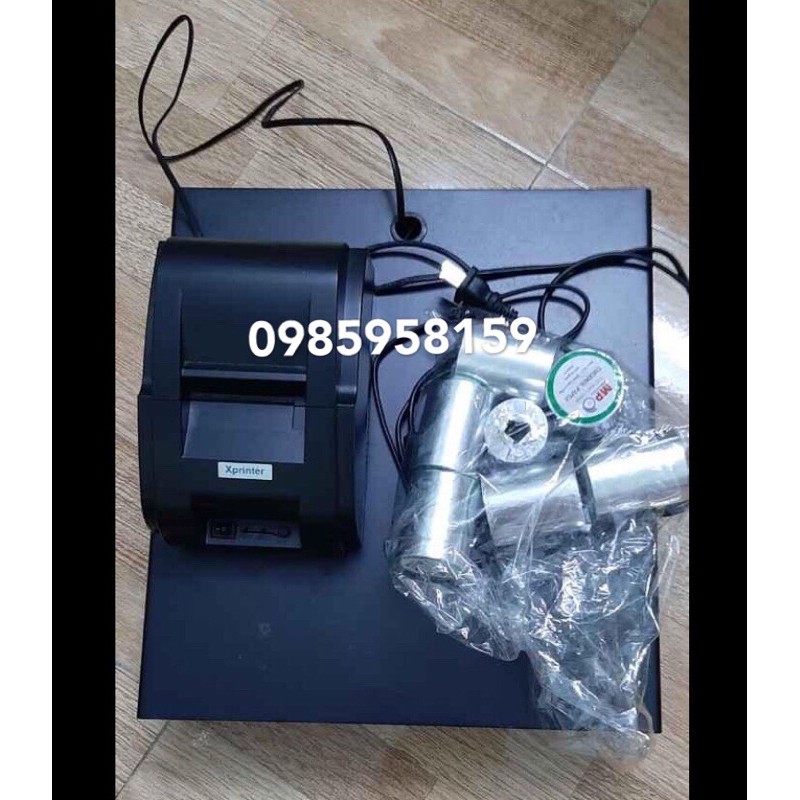 Bộ Máy In Xprinter Và Két Sắt