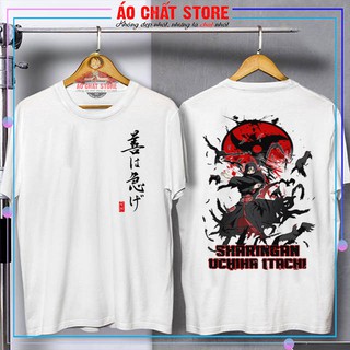 Áo Uchiha Itachi Naruto Siêu Độc | Áo Thun ITACHI NARUTO mẫu mới Tshirt NT17 | Áo Chất Store