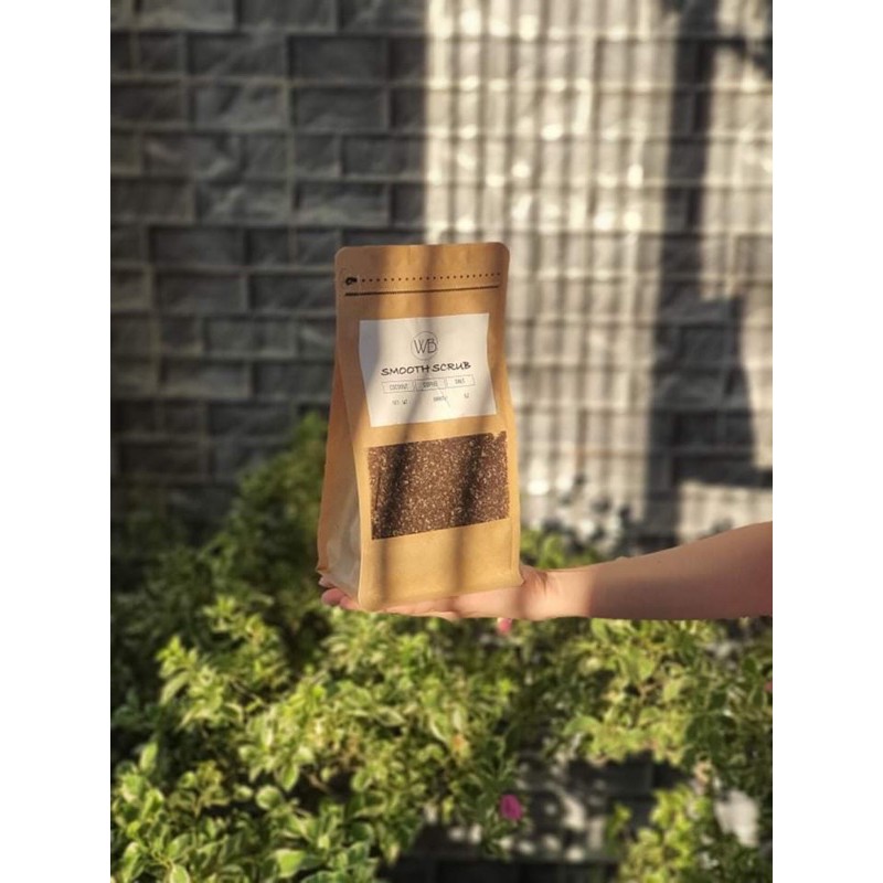 Muối Tắm Cà Phê Dừa Smooth Scrub 200gram (SẢN PHẨM HOMEMADE)
