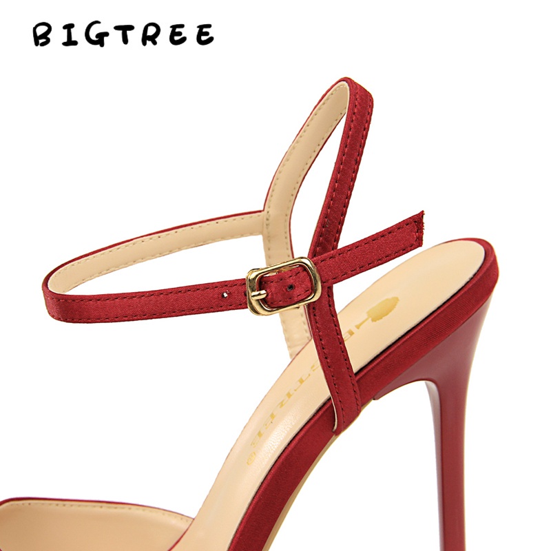 Giày BIGTREE 86-2 gót cao 10.5cm mũi nhọn quyến rũ thời trang cho nữ
