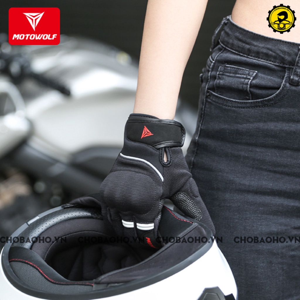 [Chính hãng] Găng Tay Motowolf MDL0322 (Nữ) Full Ngón