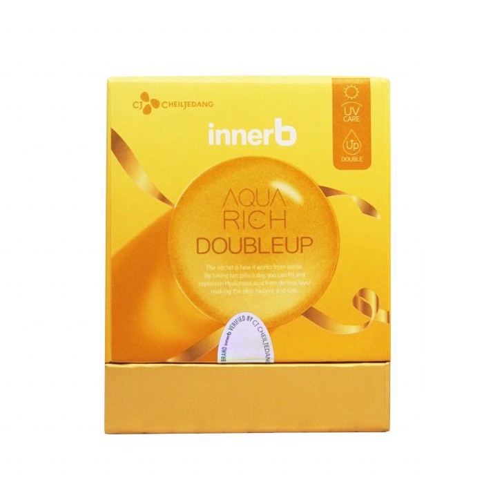 Viên Uống Innerb Aqua Rich Doubleup Hỗ Trợ Cấp Nước Và Collagen 70 viên (Mẫu mới) | BigBuy360 - bigbuy360.vn